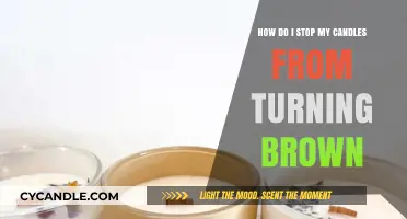 Preventing Candle Browning: Tips for Keeping Candles Bright