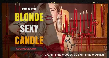 Enhance Ambiance with Blonde Sexy Candle: A Complete Usage Guide