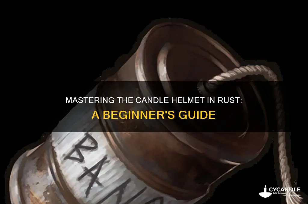 how do i use my candle helmet in rust