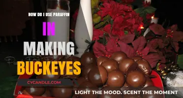 Using Paraffin to Perfectly Coat Buckeyes: A Step-by-Step Guide