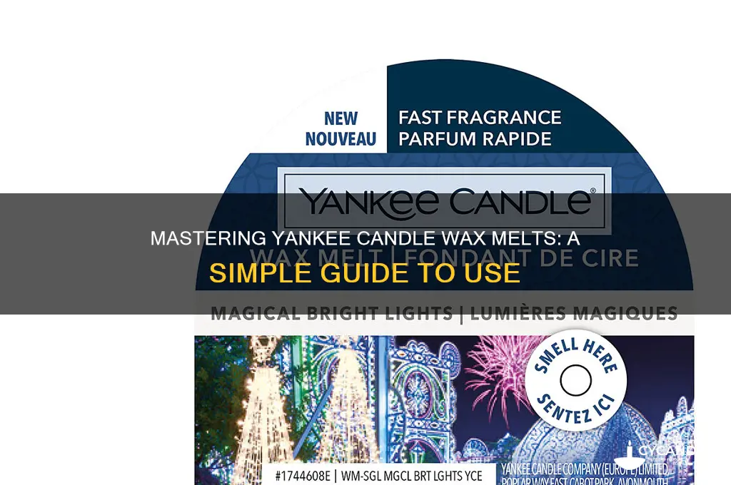 how do i use yankee candle wax melts
