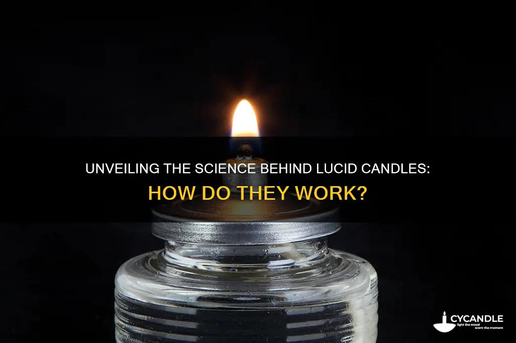 how do lucid candles work