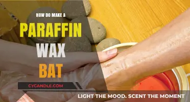 Crafting a Paraffin Wax Baseball Bat: A Step-by-Step Guide