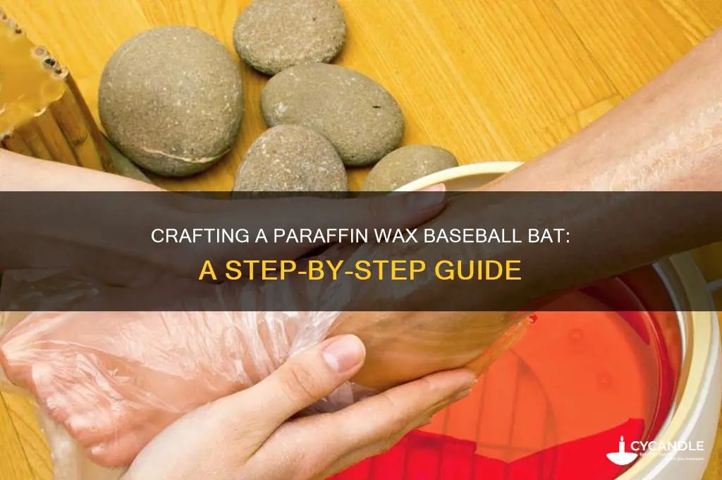 how do make a paraffin wax bat