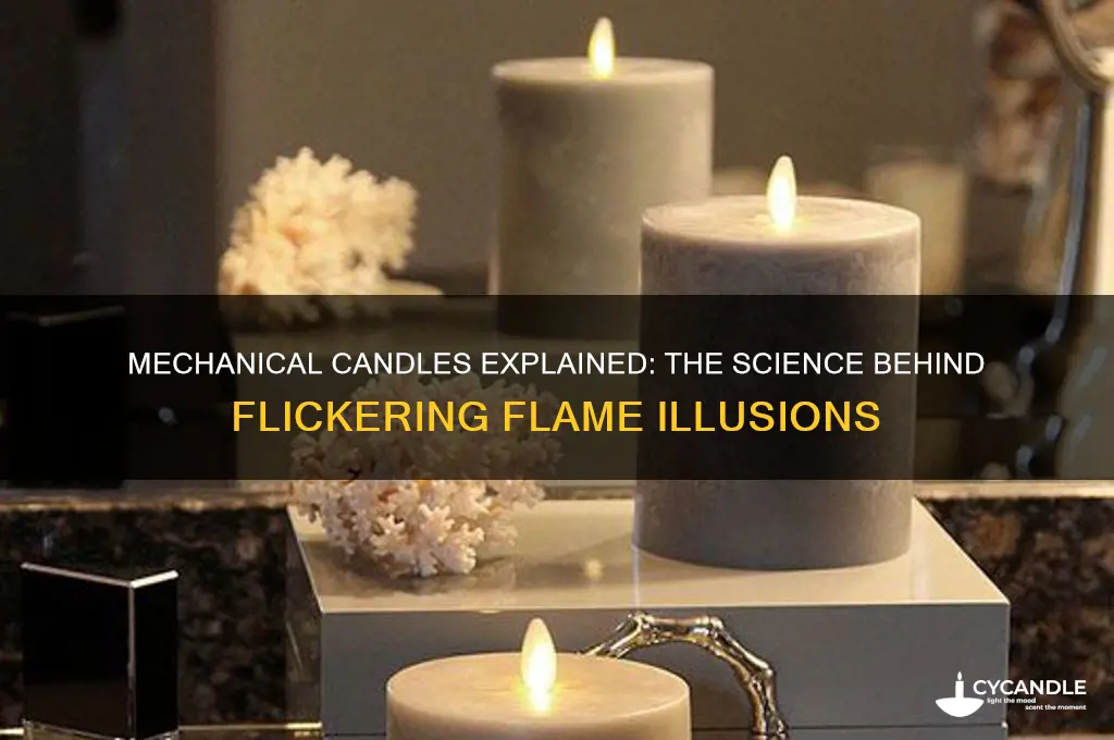 how do mechanical candles work