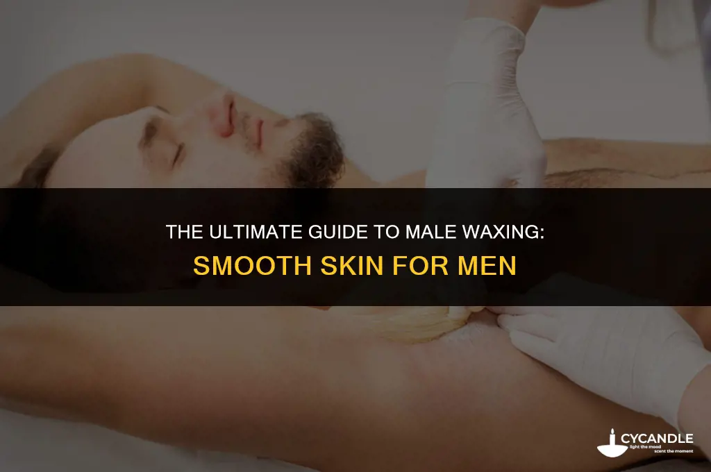 how do men get waxed