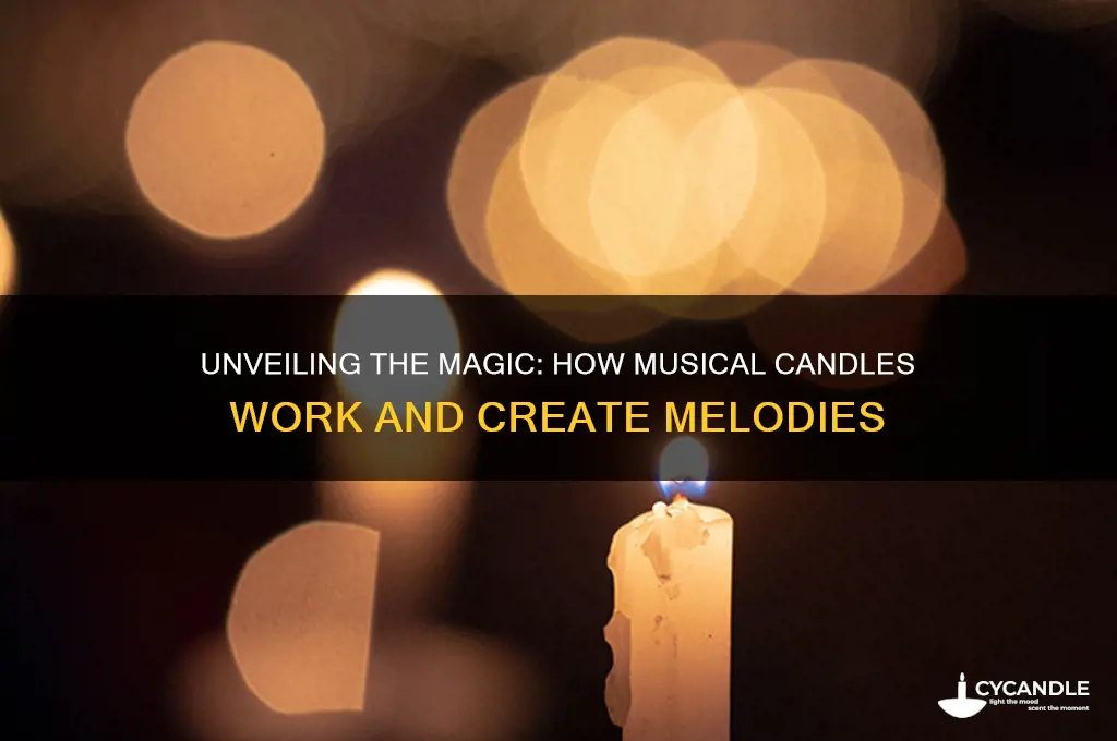 how do musical candles work