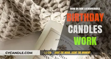 Unstoppable Flame: The Science Behind Non-Extinguishable Birthday Candles