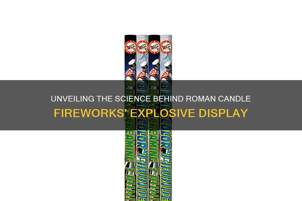 how do roman candle fireworks work