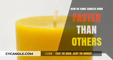 Why Some Candles Burn Faster: Factors Affecting Wax Melting Rates