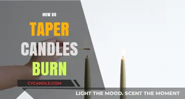 Understanding the Unique Burning Process of Taper Candles