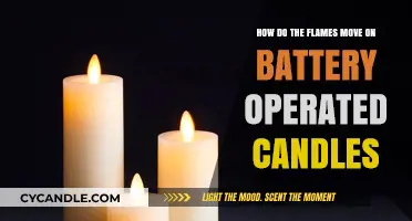 The Intriguing Movement of Battery-Operated Candle Flames