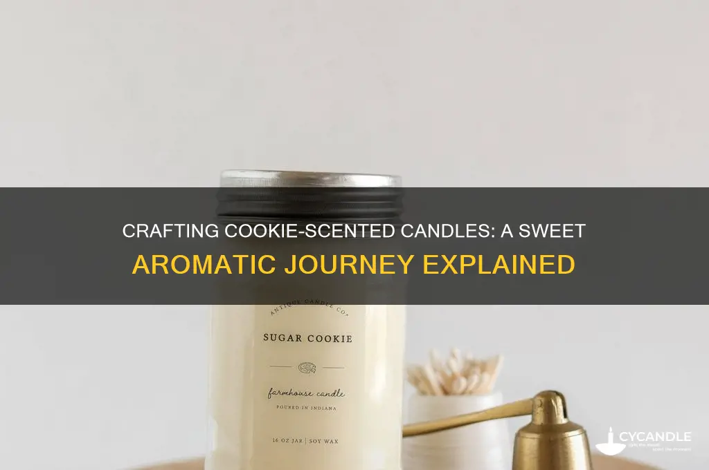 how do they make cookie scented candles