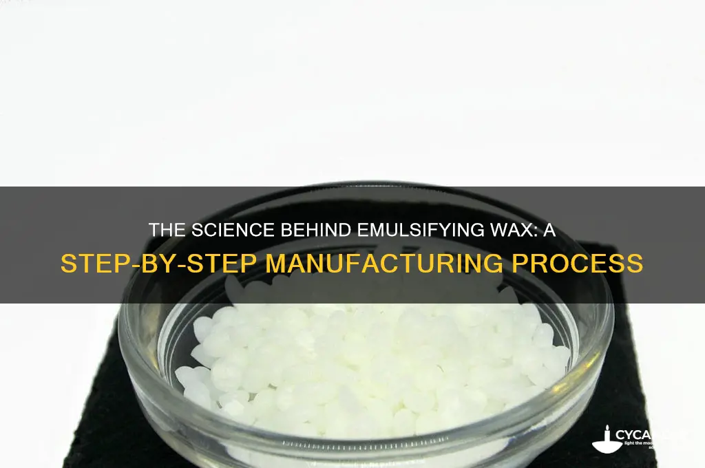 how do they make emulsifying wax