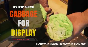 Crafting Wax Cabbage: Techniques for Lifelike Display Creations Explained