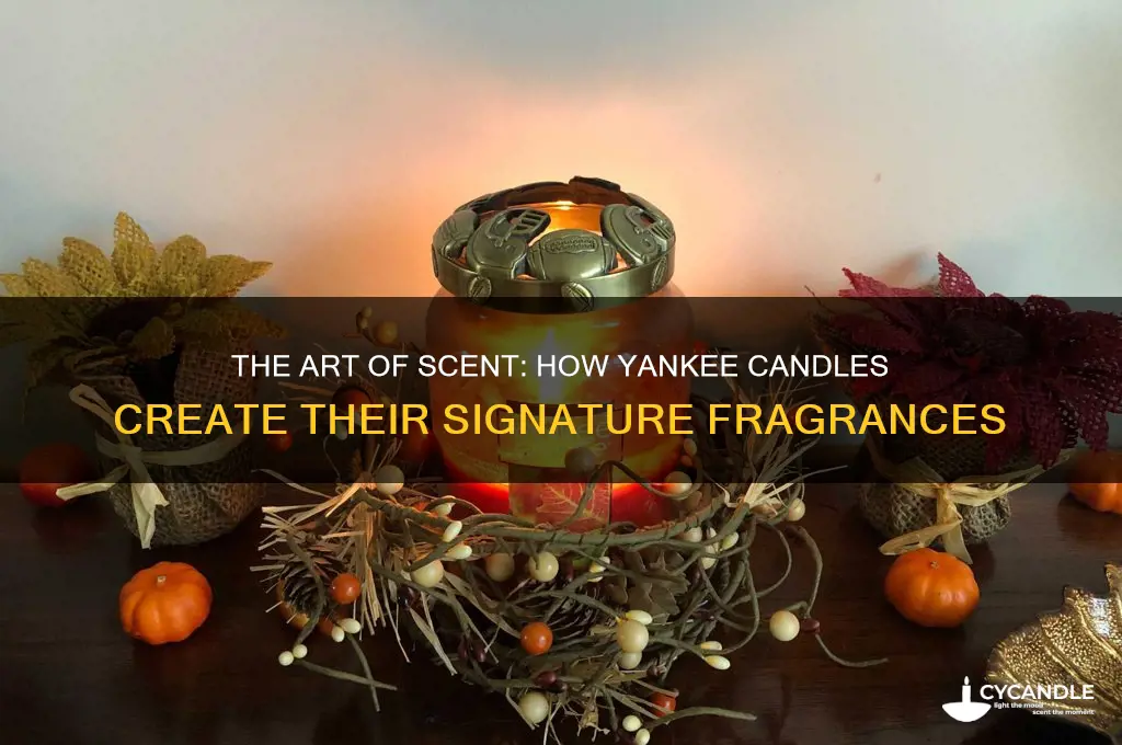how do they make yankee candles smell