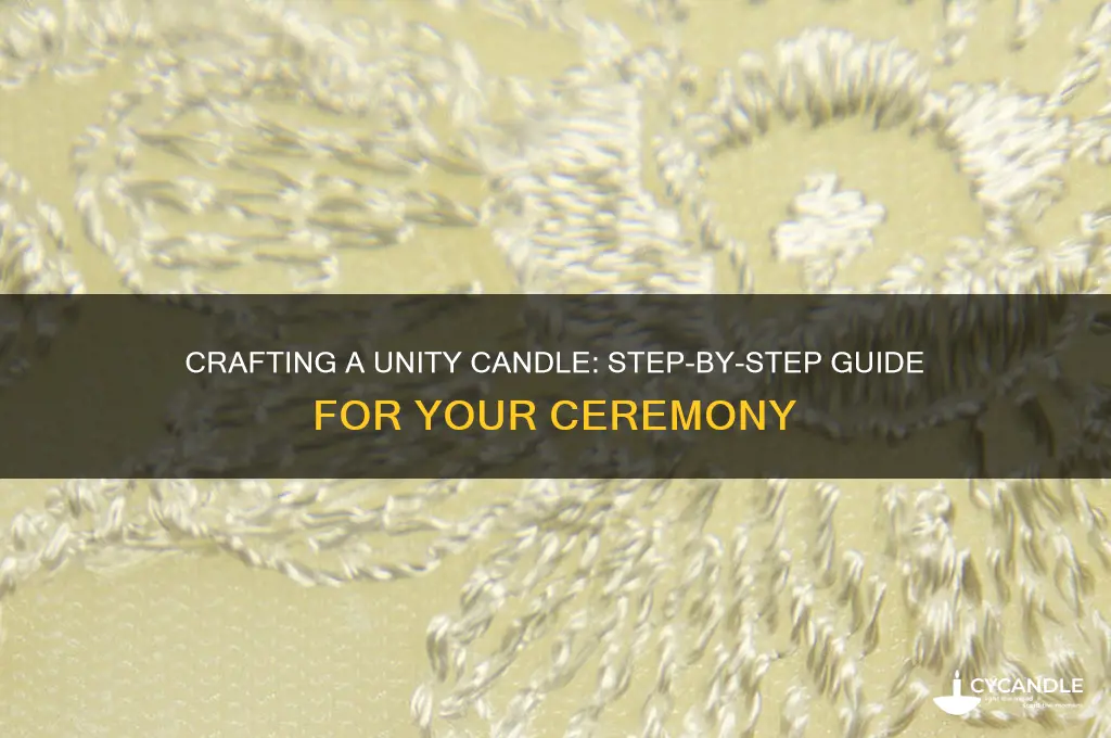 how do u make a unity candle