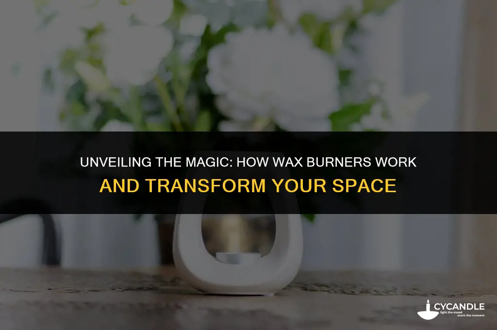 how do wax burners work