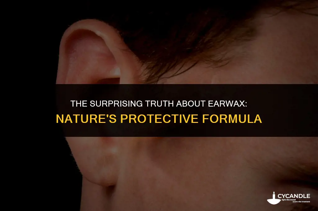 how do we get ear wax