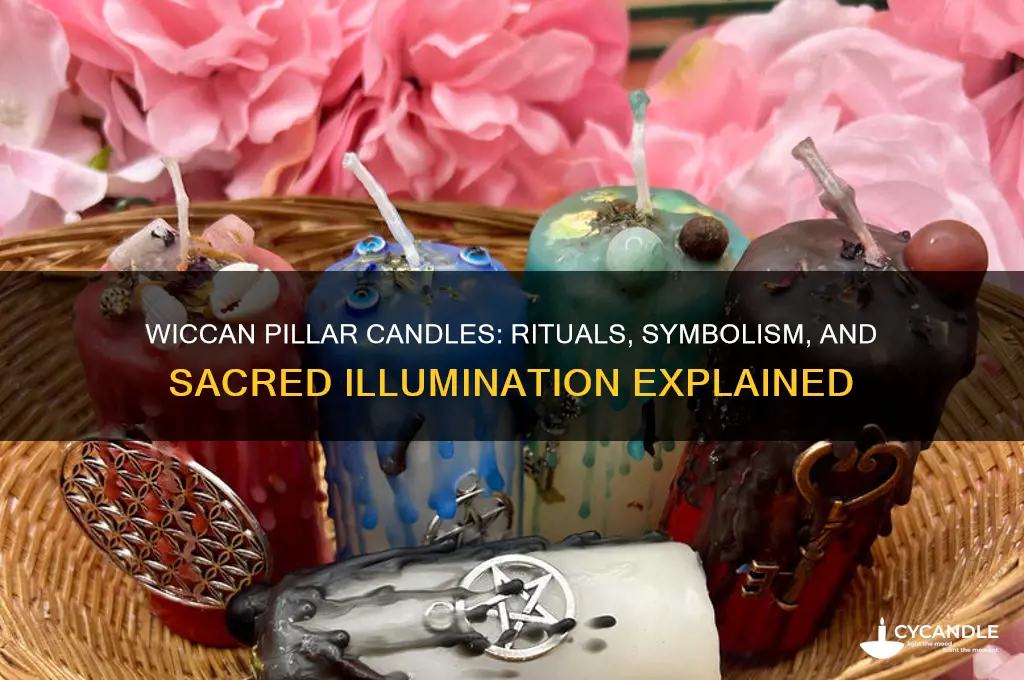 how do wiccans use pillar candles