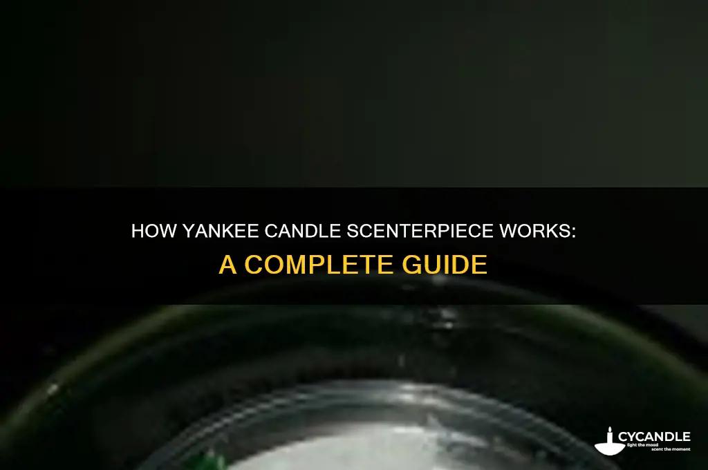 how do yankee candle scenterpiece work