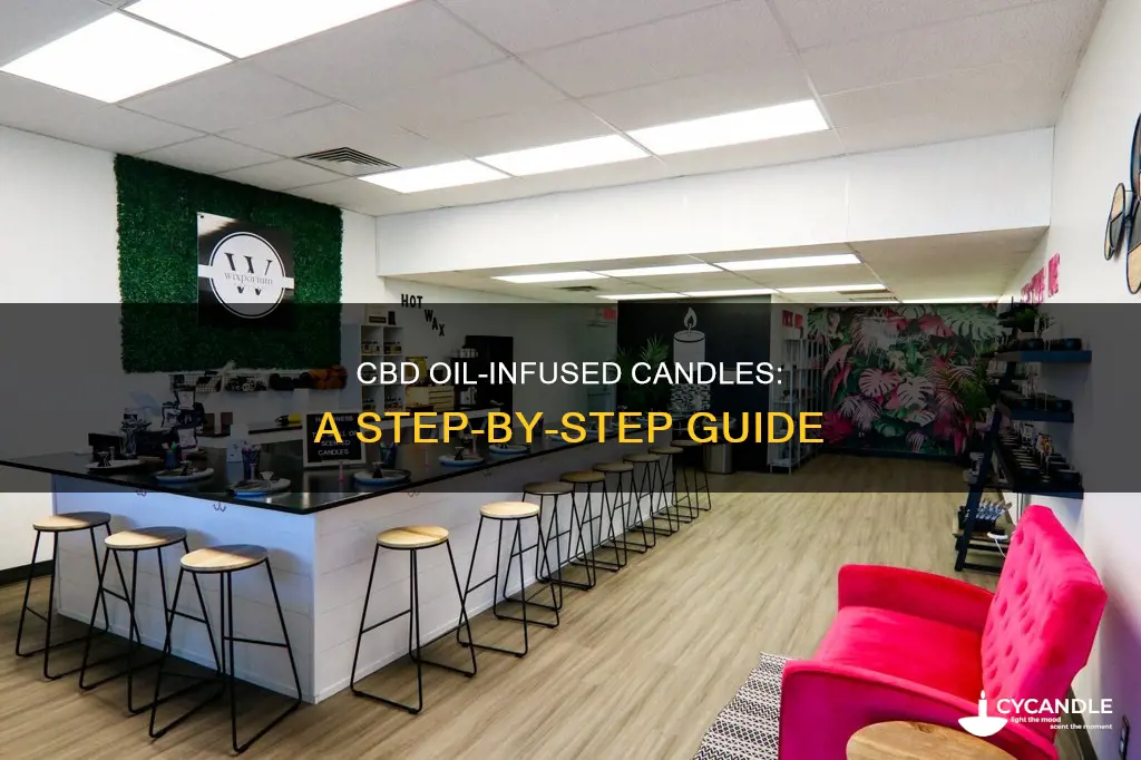 how do you add cbd oil to a candle