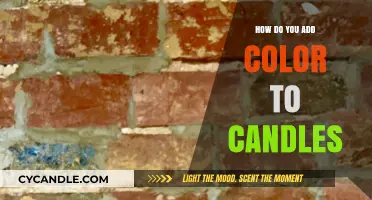 Creating Colorful Candles: Adding a Splash of Color