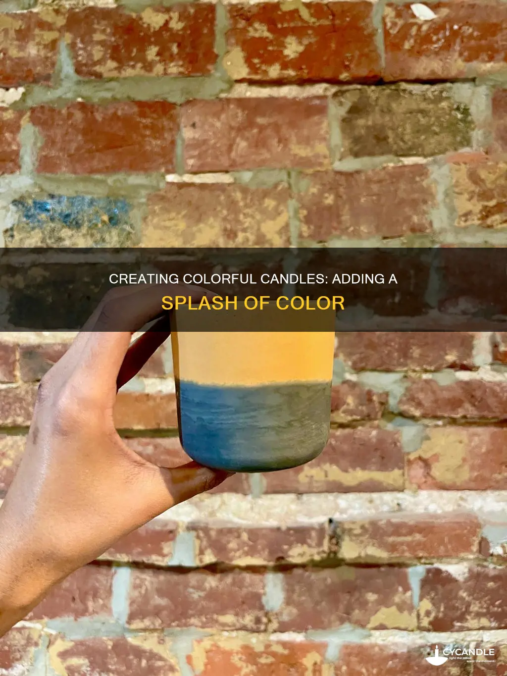 how do you add color to candles