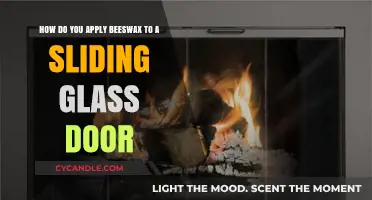 Smooth Sliding: Applying Beeswax to Glass Doors for Effortless Glide
