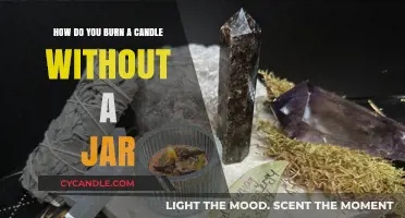 Creative Ways to Burn Candles Safely Without a Jar or Container
