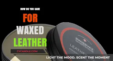 Nurturing Waxed Leather: A Comprehensive Care Guide