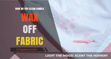 Effective Ways to Remove Candle Wax from Fabric Easily