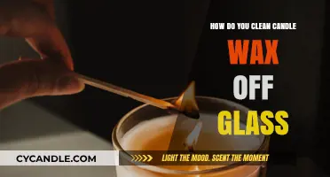 Easy Steps to Remove Candle Wax from Glass Surfaces