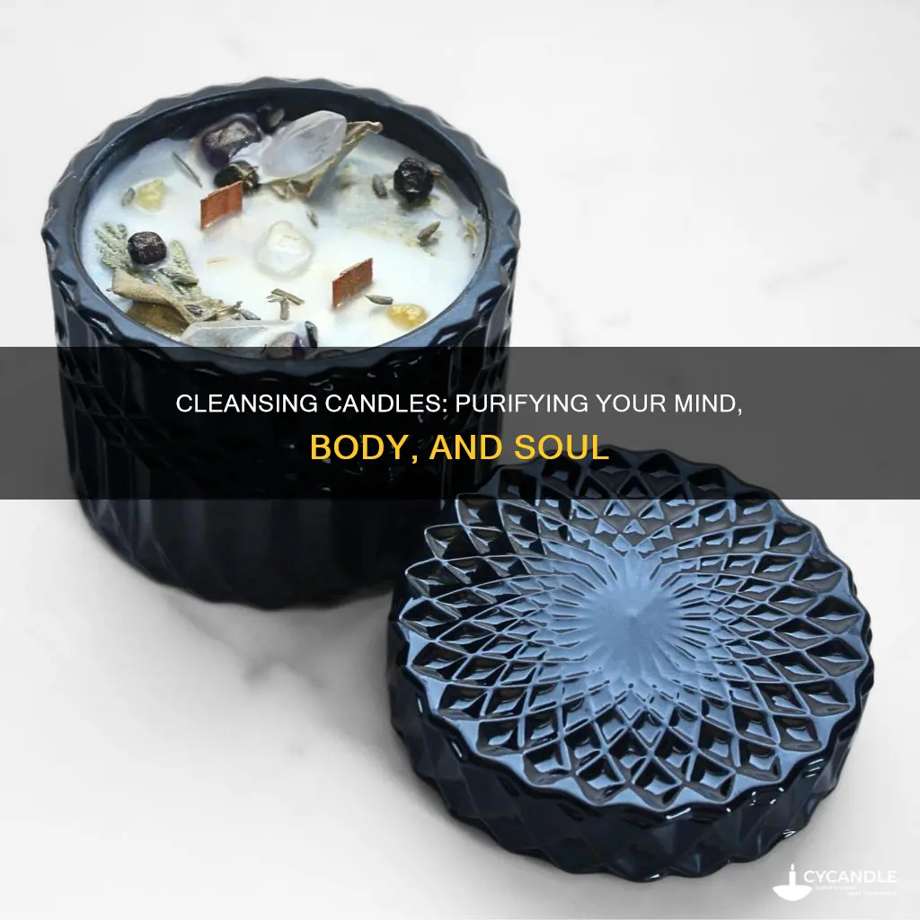 how do you cleanse a candle