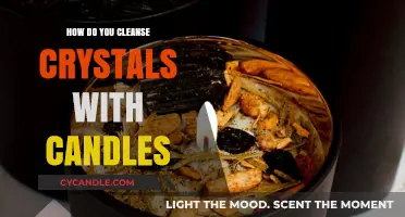Cleansing Crystals with Candles: A Spiritual Guide