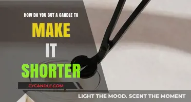 Quick Guide: Safely Trimming Candles for a Shorter, Cleaner Burn
