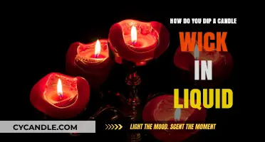 Mastering the Art of Dipping Candle Wicks in Liquid Wax