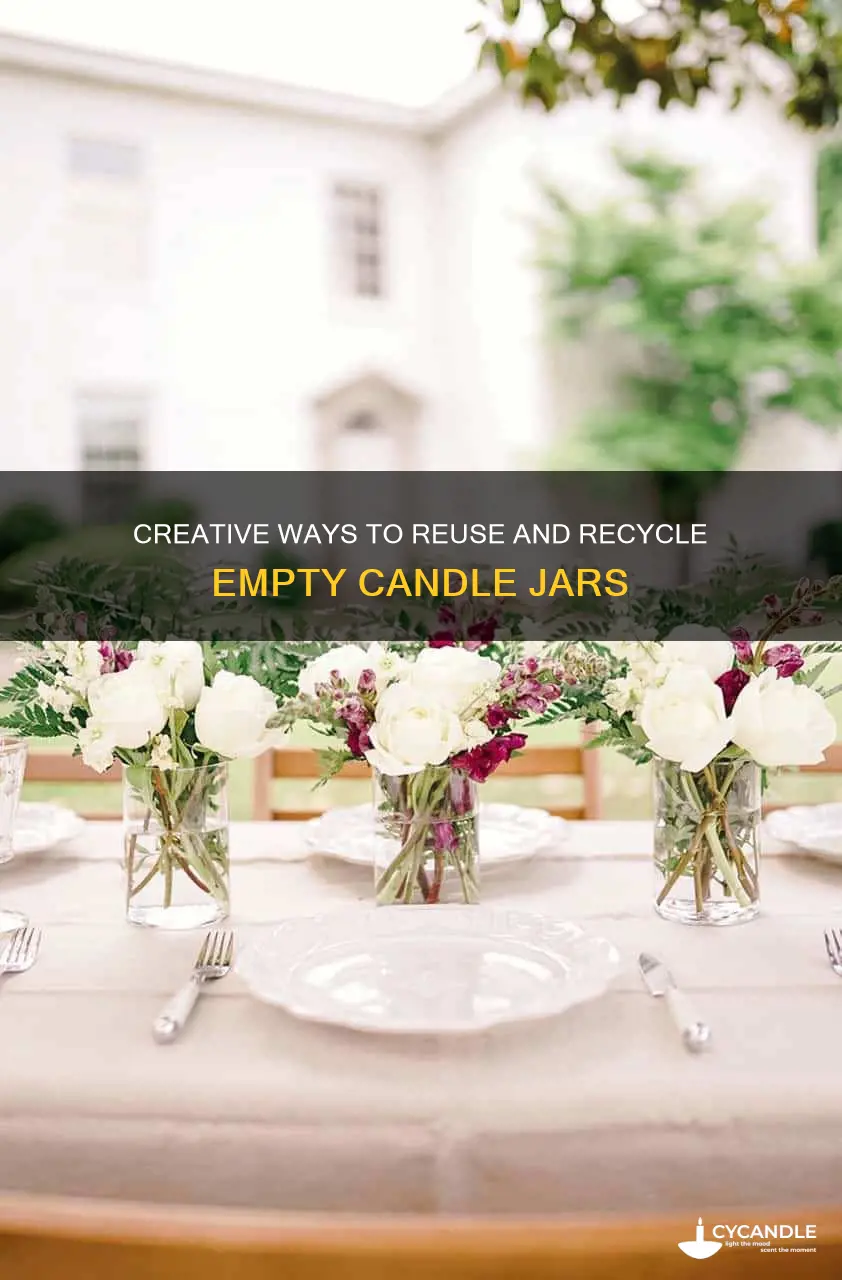 how do you dispose of candle jars