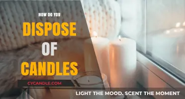 Dispose of Candles: The Right Way