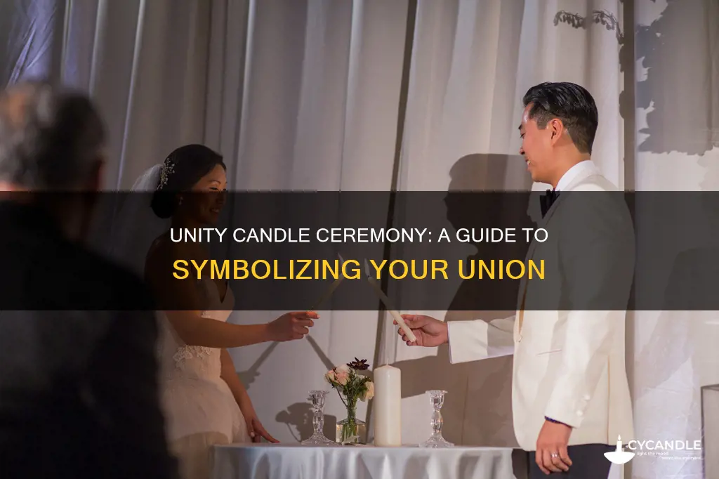 how do you do a unity candle ceremony