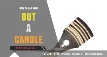 Wax Tricks: Getting a Candle to Burn Evenly