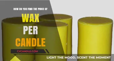 Calculating Wax Cost Per Candle: A Simple Pricing Guide