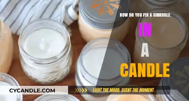 Repairing Candle Sinkholes: Quick and Easy Solutions