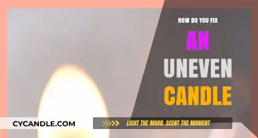 Easy Ways to Fix an Uneven Candle Burn