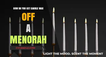 Easy Ways to Remove Candle Wax from Your Menorah