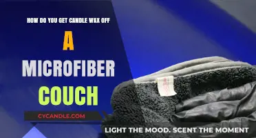 Easy Steps to Remove Candle Wax from Microfiber Couch