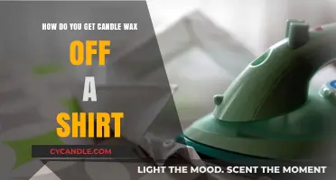 Easy Ways to Remove Candle Wax Stains from Your Shirt