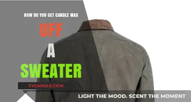 Effective Ways to Remove Candle Wax from Your Sweater Easily