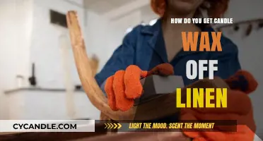 Effective Methods to Remove Candle Wax from Linen Fabrics