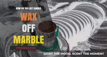 Effective Methods to Remove Candle Wax from Marble Surfaces